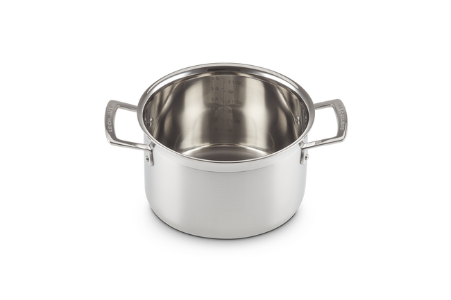 3-ply Stainless Steel Deep Casserole image number 5