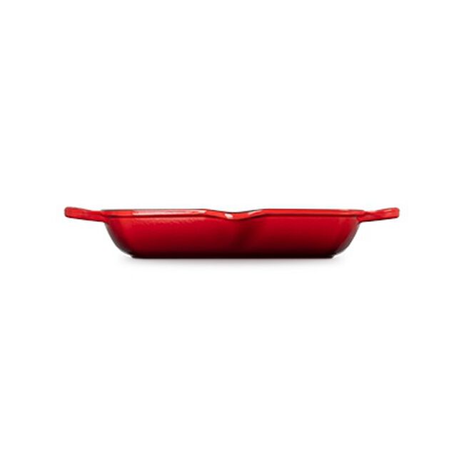 Le Creuset Cast Iron Signature Deep Square Grill 30cm CeriseCerise image number 3