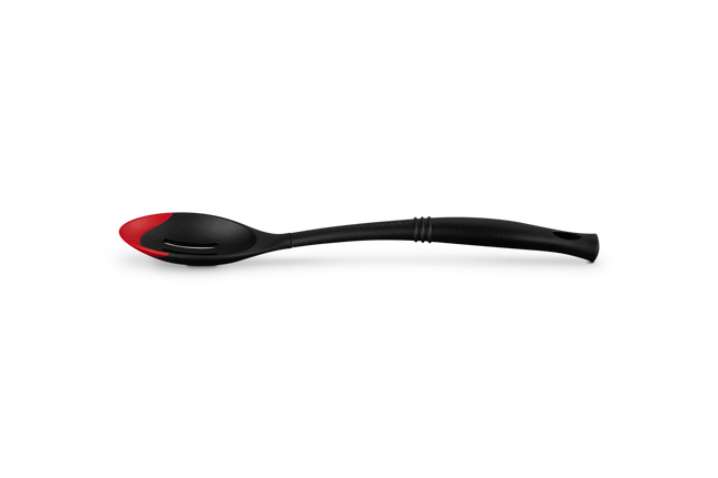 Professional Silicone Edge Slotted SpoonCerise image number 3