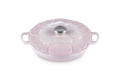 Cast Iron Petal Shallow Casserole