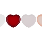 Set of 4 Heart Plates image number 4