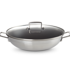 3-ply Stainless Steel Wok with Helper Handles image number 1