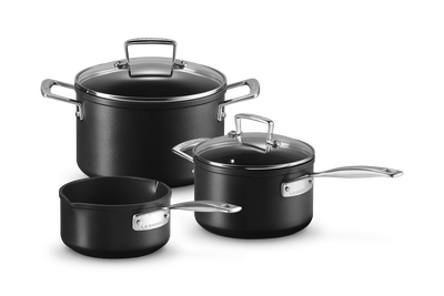 Toughened Non-Stick 3-piece Classic Cookware Set