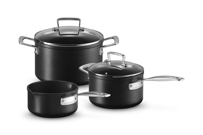 Toughened Non-Stick 3-piece Classic Cookware Set image number 2