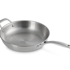 Le Creuset Essential 3-ply Stainless Steel 28cm Frying Pan with Helper Handle image number 4