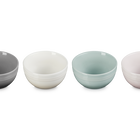 Stoneware Coupe Set of 4 Snack Bowls image number 3