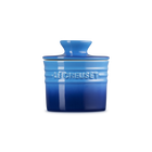 Stoneware Butter CrockAzure Blue image number 4