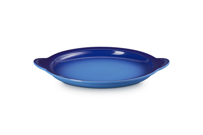 Stoneware Signature Round Serving Bowl with LidAzure Blue image number 4