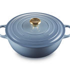 Le Creuset Cast Iron Signature Soup Pot 26cm ChambrayChambray image number 2