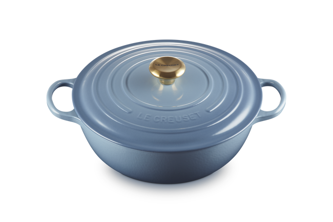 Le Creuset Cast Iron Signature Soup Pot 26cm ChambrayChambray image number 2