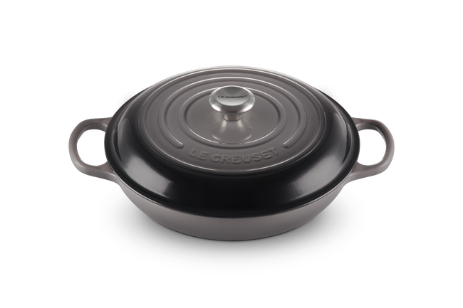 Le Creuset Cast Iron Signature Shallow Casserole 30cm FlintFlint image number 2
