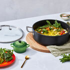 Le Creuset Toughened Non-Stick Sauteuse with Glass Lid image number 1
