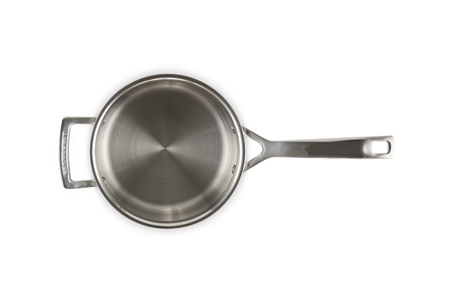 3-ply Stainless Steel Saucepan with Lid & Helper Handle image number 6