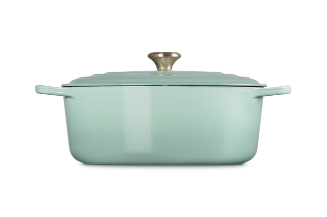 Cast Iron Signature Oval CasseroleSage image number 3