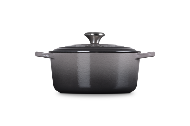 Cast Iron Signature Round CasseroleFlint image number 3