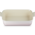Stoneware 32cm Heritage Rectangular DishShell Pink image number 4