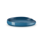 Stoneware Oval Spoon RestDeep Teal image number 2