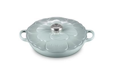 Cast Iron Petal Shallow Casserole