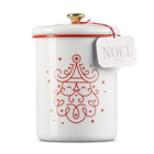 Noel Cookie Jar with Santa Decal image number 4