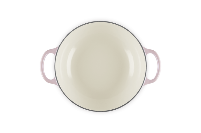 Le Creuset Cast Iron Signature Stew Pot 22cm Chiffon PinkChiffon Pink image number 4