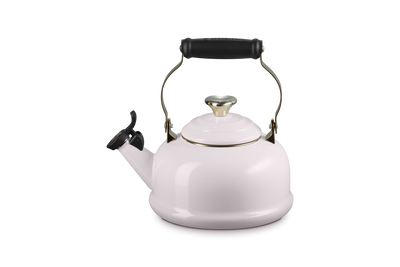 Whistling Teakettle Gold Heart Knob