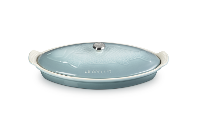 Stoneware Heritage Fish Baker with LidSea Salt image number 2