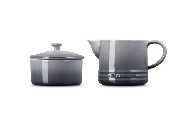 Stoneware Signature Milk & Sugar SetFlint image number 3