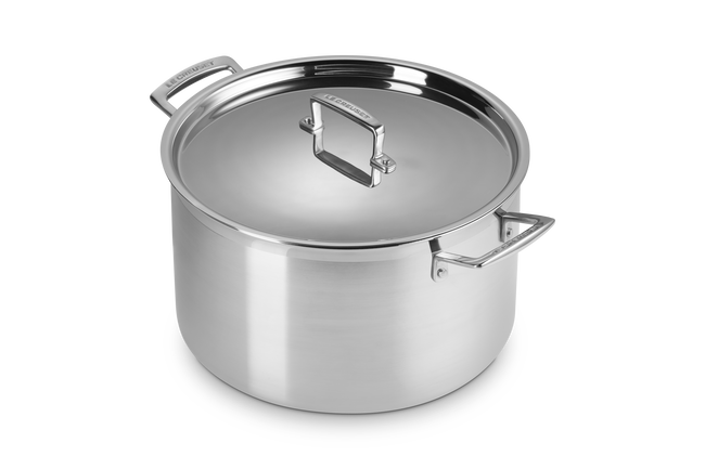 3-ply Stainless Steel Deep Casserole image number 7