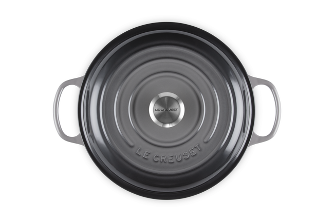 Le Creuset Cast Iron Signature Shallow Casserole 28cm FlintFlint image number 5