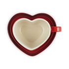 Stoneware Heart Mug with Saucer image number 4