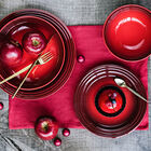 Stoneware Vancouver Dinner PlateCerise image number 7