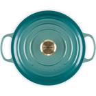 Le Creuset Cast Iron Signature Round Casserole 26cm RivieraRiviera image number 4