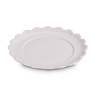 Le Creuset Stoneware Eternity Lace Plate Frill Relief 27cm image number 2