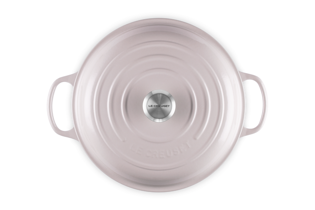 Le Creuset Cast Iron Signature Shallow Casserole 30cm ShallotShallot image number 5