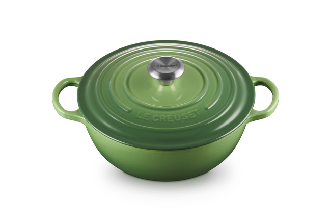 Le Creuset Cast Iron Signature Soup Pot 26cm Bamboo GreenBamboo image number 2