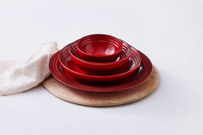 Stoneware Vancouver Dinner PlateCerise image number 5