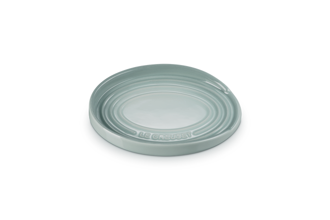 Stoneware Oval Spoon RestSea Salt image number 1
