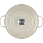 Le Creuset Cast Iron Signature Soup Pot 26cm MeringueMeringue image number 4