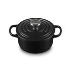 Le Creuset Cast Iron Signature Round Casserole 16cm Matte BlackMatte Black image number 2