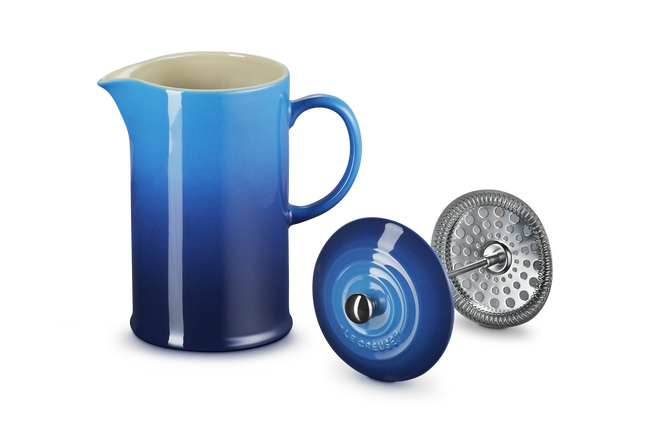 Stoneware Coffee PressAzure Blue image number 5