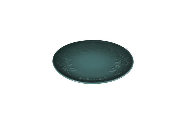 Stoneware Holly Plate image number 2