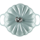 Le Creuset Cast Iron Signature Pumpkin Shallow Casserole 28cm Sea SaltSea Salt image number 4