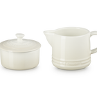 Stoneware Signature Milk & Sugar SetMeringue image number 1