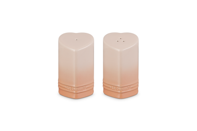 Stoneware Heart Salt & Pepper Shakers