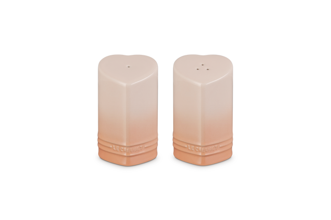 Stoneware Heart Salt & Pepper Shakers image number 2