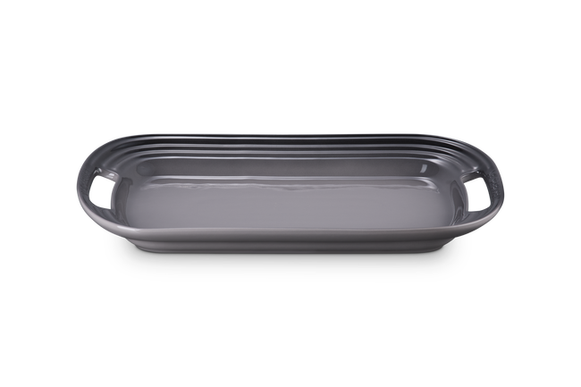 Stoneware BBQ PlatterFlint image number 1