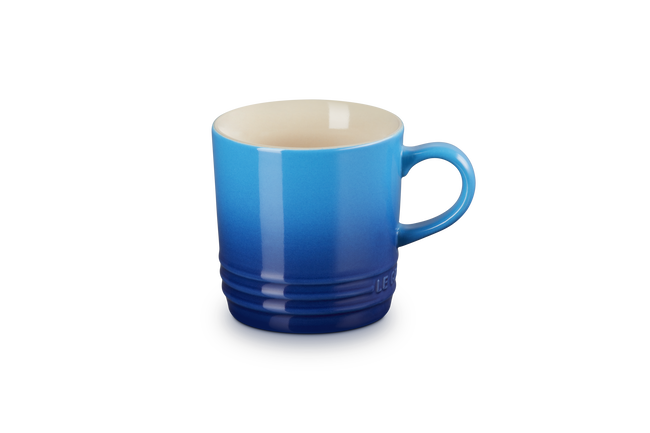 Le Creuset Stoneware London Cappuccino Mug 200ml Azure BlueAzure Blue image number 1