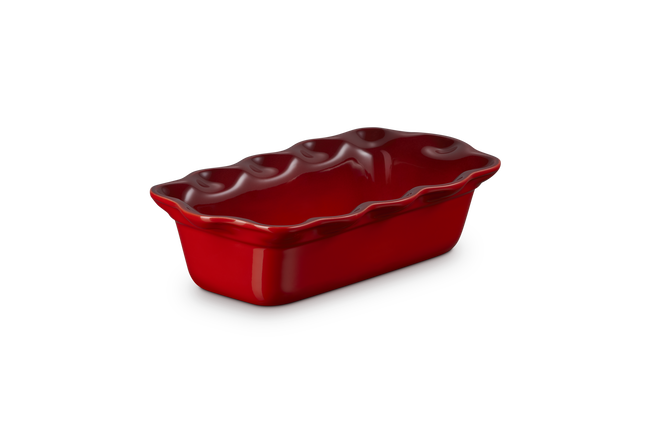 Stoneware Fluted Loaf Dish 23cmCerise image number 5