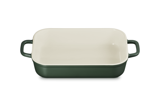 Le Creuset Stoneware Coupe Rectangular Dish 31cm For&ecirc;t image number 2