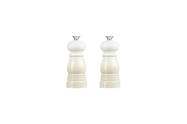 Mini Salt & Pepper Mill SetMeringue image number 7